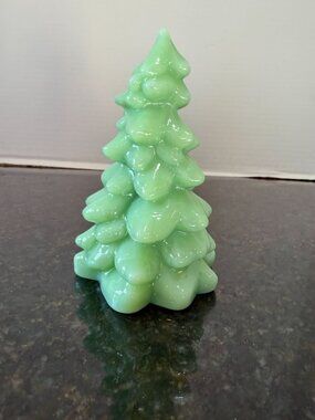 Mosser 5 1/2" Jadeite Christmas Tree, 212J, USA